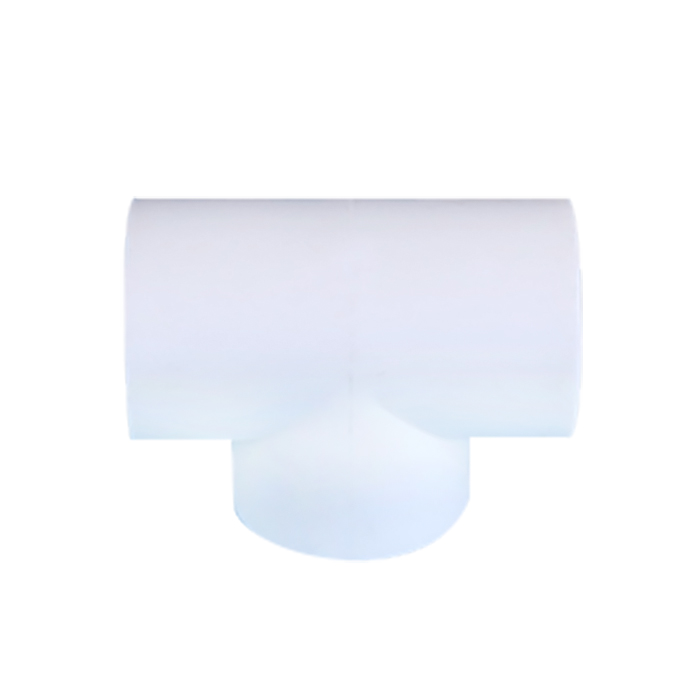 تركيب الأنابيب البلاستيكية PPR تي شيرت متساوي