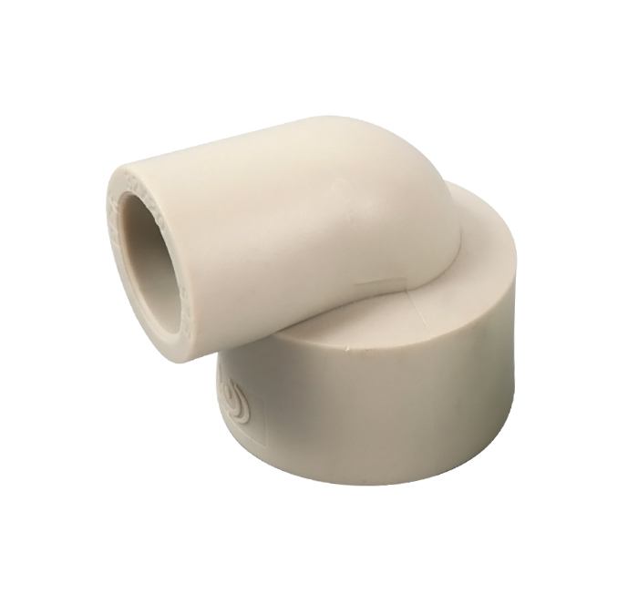 تركيب الأنابيب البلاستيكية PPR لتقليل الكوع